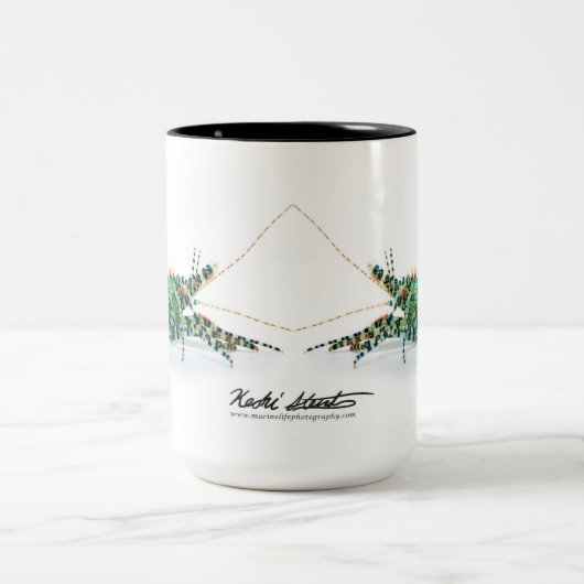 Mok van gemarmerde garnalen (Center)