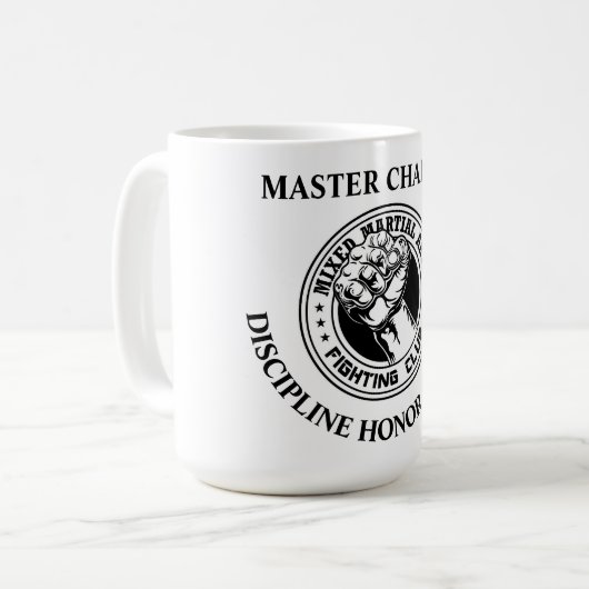 Mok van gemengde huwelijkse artikelen (Voorkant links)