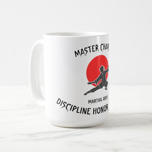 Mok van gemengde huwelijkse artikelen (Voorkant links)