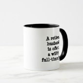 Mok van gepensioneerde man (Voorkant rechts)