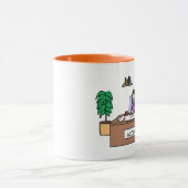 Mok van gepersonaliseerde cartoon - Accountant CPA (Midden)