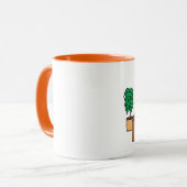 Mok van gepersonaliseerde cartoon - Accountant CPA (Voorkant links)