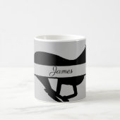 Mok van gepersonaliseerde hond van de hond van Gre (Center)