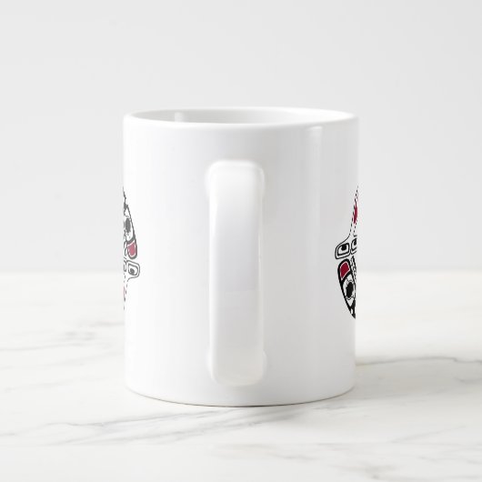 Mok van gepersonaliseerde Noordwestkust killerwalv (Achterkant)