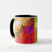 Mok van gepersonaliseerde velgmuziek (Voorkant links)