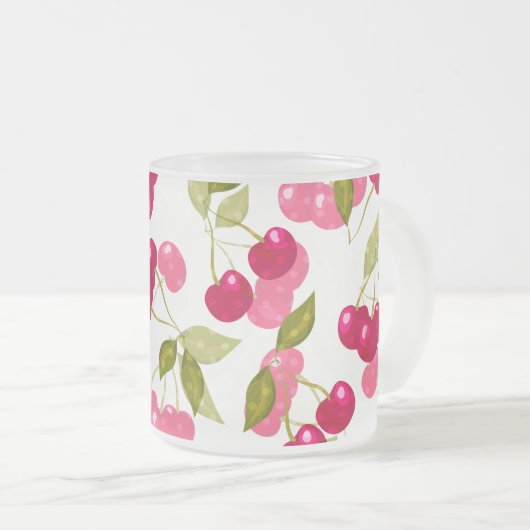 Mok van gerijpte glazen koffie (Voorkant rechts)