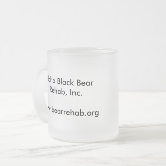 Mok van gesmolten glas (Voorkant links)