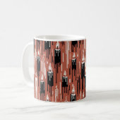 Mok van gesmolten kaars (Voorkant links)