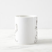 Mok van geverfd Kat (Center)