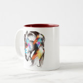 Mok van geverfde Pony (Voorkant links)