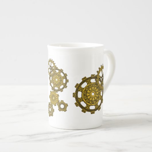 Mok van geweven klokkenluiders (Voorkant rechts)