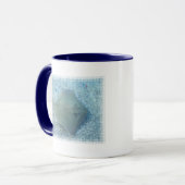 Mok van giroscooterkoffie, vers water (Voorkant links)