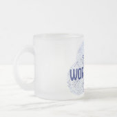 Mok van glas, bevroren, 10 oz (Links)