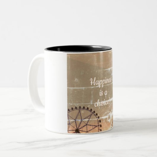 Mok van glas, bevroren, 10 oz (Voorkant links)