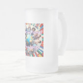 Mok van glas, bevroren, 16 oz (Voorkant rechts)