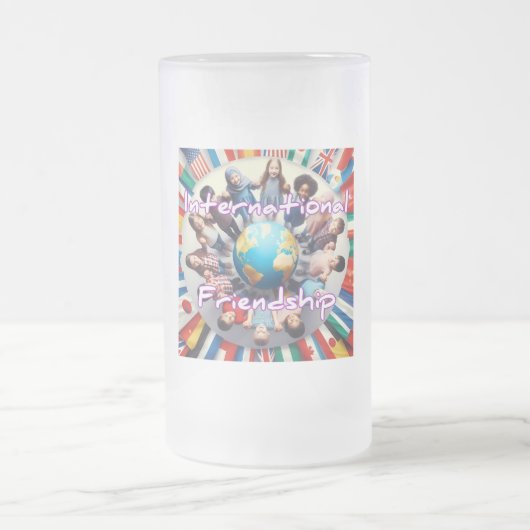 Mok van glas, bevroren, 16 oz (Center)