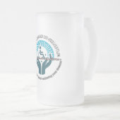 Mok van glas, bevroren, 16 oz (Voorkant rechts)