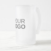 Mok van glas, bevroren - 16 oz (Voorkant rechts)