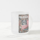 Mok van glas, bevroren - #BeideSidesDont (Voorkant rechts)