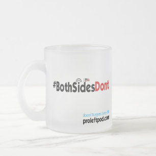 Mok van glas, bevroren - #BeideSidesDont