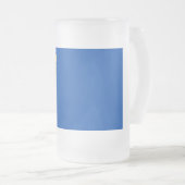 Mok van glas, bevroren, met vlag van Nevada (Voorkant rechts)