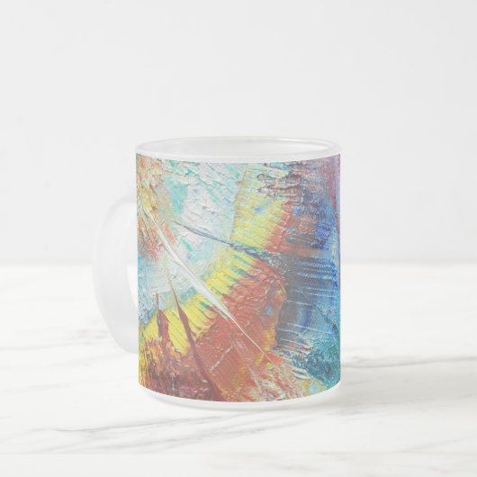 Mok van glas door Viktor Tilson (Voorkant links)