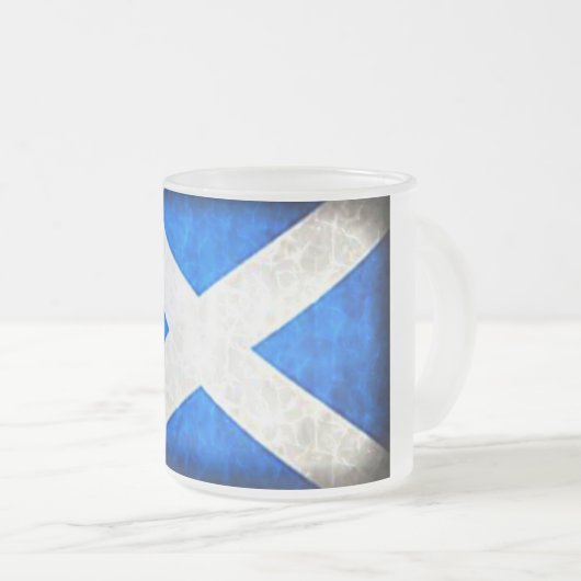 Mok van glas, Schotland, vlag (Voorkant rechts)