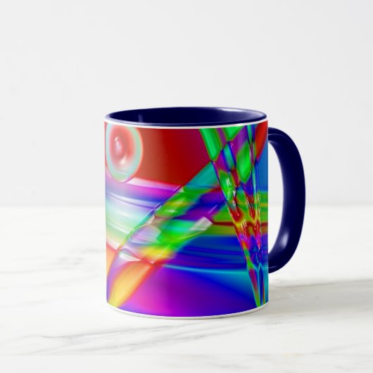 Mok van glasregenboog (Voorkant rechts)