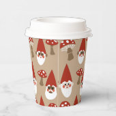 Mok van gnomen en paddenstoelen Papierkoppen Papieren Bekers (Rechts)