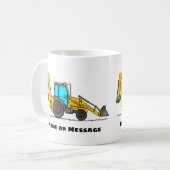 Mok van graafmachines, Mok van graafmachines, bouw (Voorkant links)