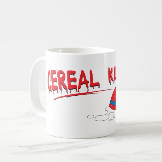 Mok van graanmoordenaar (Voorkant links)