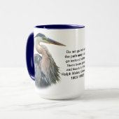 Mok van Great Blue Heron (Voorkant links)