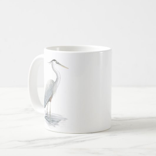 Mok van Great Blue Heron (Voorkant links)