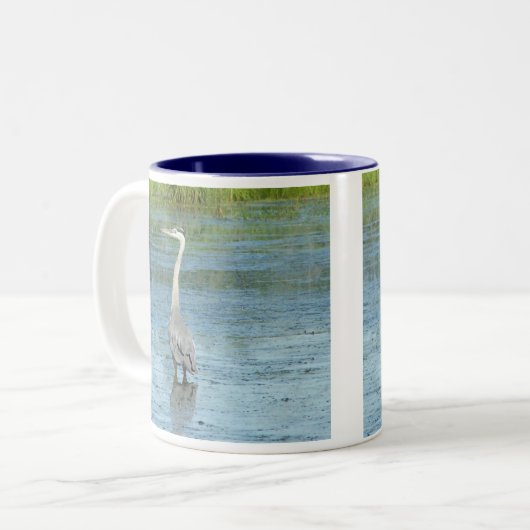 Mok van Great Blue Heron (Voorkant links)