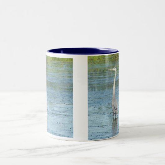 Mok van Great Blue Heron (Center)