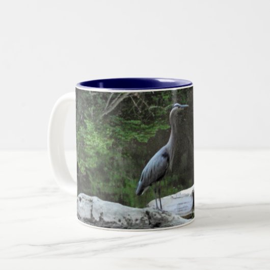 Mok van Great Blue Heron (Voorkant links)