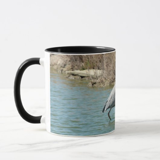 Mok van Great Blue Heron (Links)