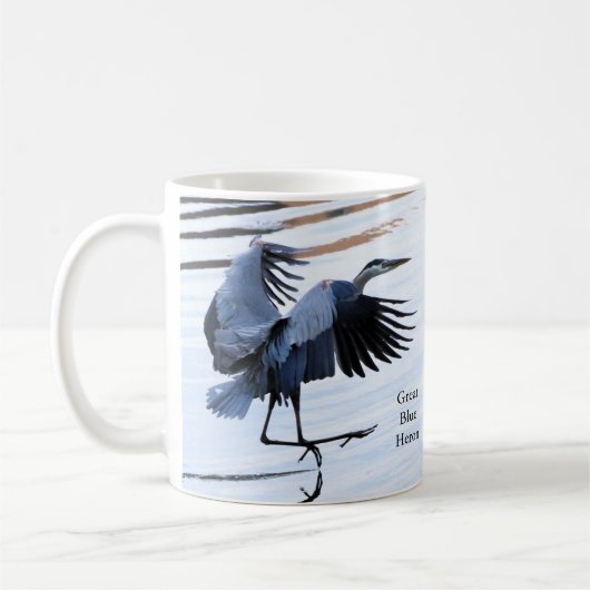 Mok van Great Blue Heron Coffee (Links)