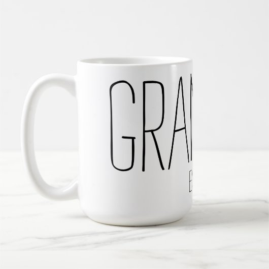 Mok van grootmoeder met EST (Links)