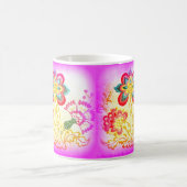 mok van groovy hippie-achtige palmboomkoffie (Center)