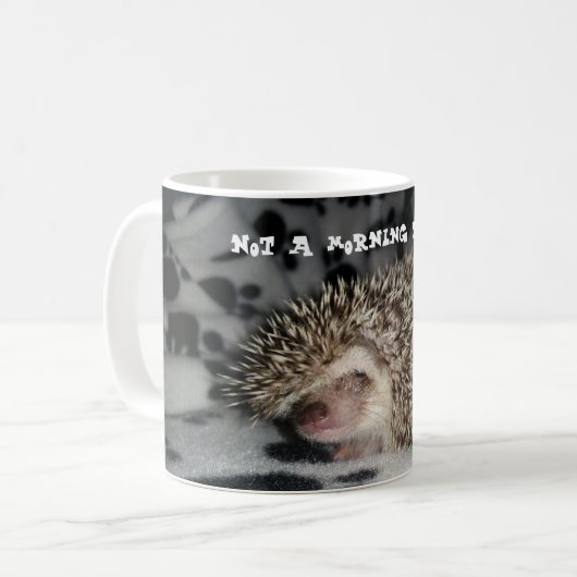 Mok van Grumpy Hedégel (Voorkant links)