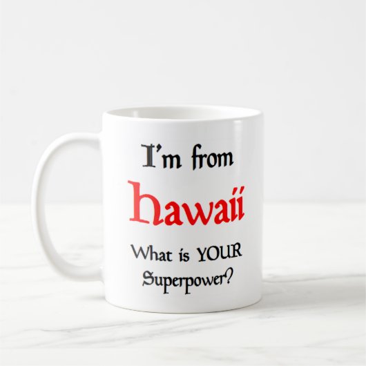 mok van hawaii - koffie (Links)