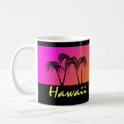 Mok van Hawaii souvenir koffie (Links)