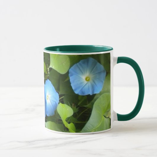Mok van Heavenly Blue Morning Glories (Rechts)