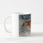 mok van hertenkoffie (Links)