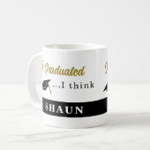 Mok van het Afstuderen (Voorkant links)