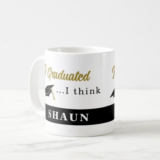 Mok van het Afstuderen (Voorkant links)