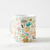 Mok van het alfabet van kinderen (Voorkant links)