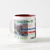 Mok van het Amerikaanse Inn-jarig bestaan (Voorkant links)