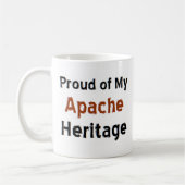 mok van het apache - erfgoed koffie (Links)